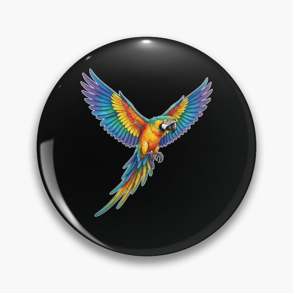 Item preview, Skybound Macaw designed and sold by qme2021.