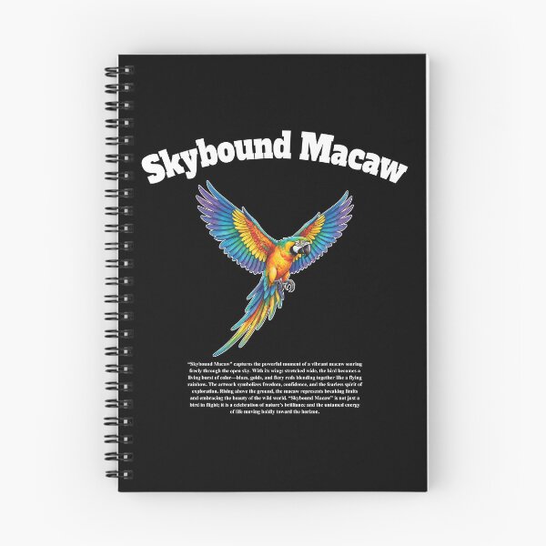 Item preview, Skybound Macaw designed and sold by qme2021.