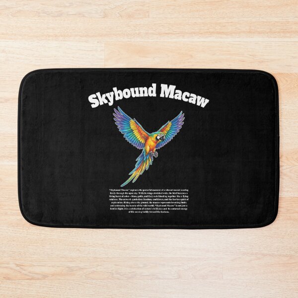 Item preview, Skybound Macaw designed and sold by qme2021.