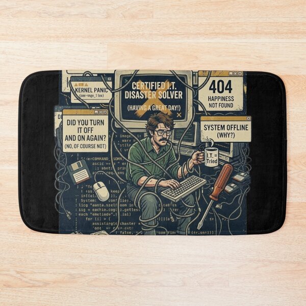 Item preview, Lost in Code  Vintage Programmer Life designed and sold by KurtByteStudio.