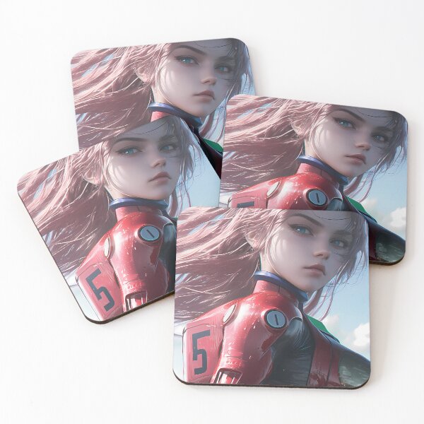 Item preview, Asuka Langley Soryu Neon Genesis Evangelion Red Plugsuit Windy designed and sold by bystudiolereve.