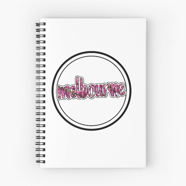 Item preview, Melbourne logo with state floral emblem text designed and sold by AussieVarsity.