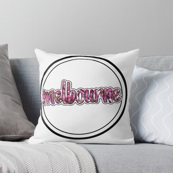 Item preview, Melbourne logo with state floral emblem text designed and sold by AussieVarsity.