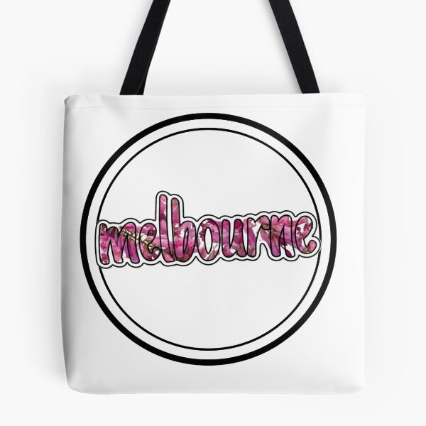 Item preview, Melbourne logo with state floral emblem text designed and sold by AussieVarsity.