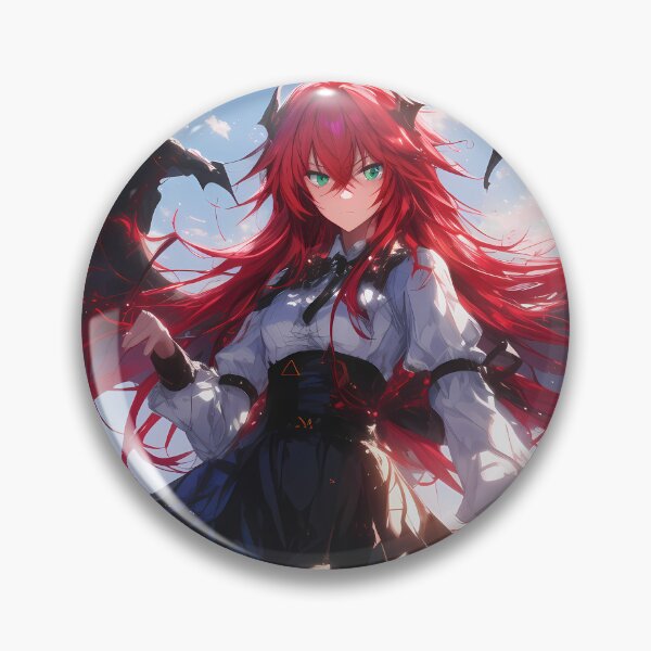 Item preview, Rias Gremory High School Dxd Red Hair Demon Wings Fantasy Sky designed and sold by bystudiolereve.