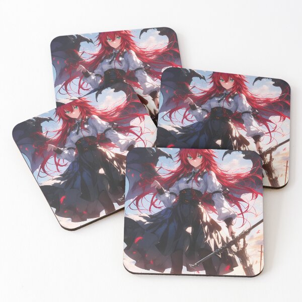 Item preview, Rias Gremory High School Dxd Red Hair Demon Wings Fantasy Sky designed and sold by bystudiolereve.
