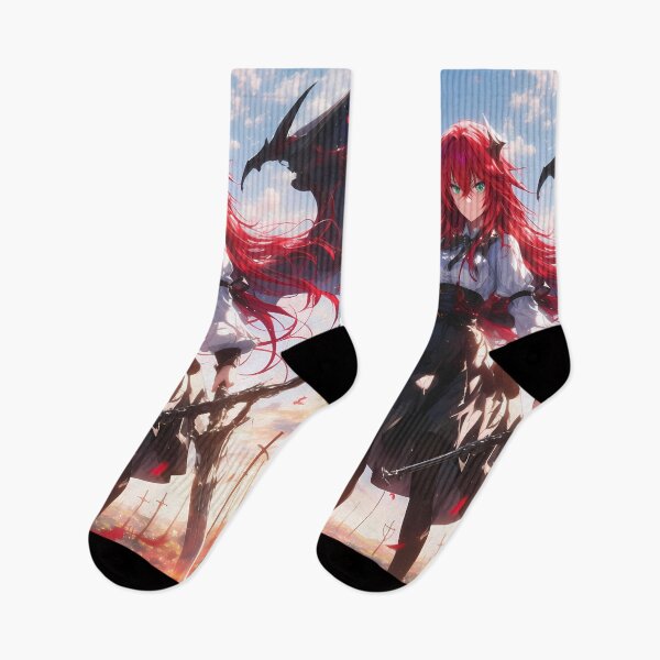 Item preview, Rias Gremory High School Dxd Red Hair Demon Wings Fantasy Sky designed and sold by bystudiolereve.
