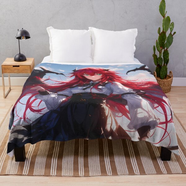 Item preview, Rias Gremory High School Dxd Red Hair Demon Wings Fantasy Sky designed and sold by bystudiolereve.