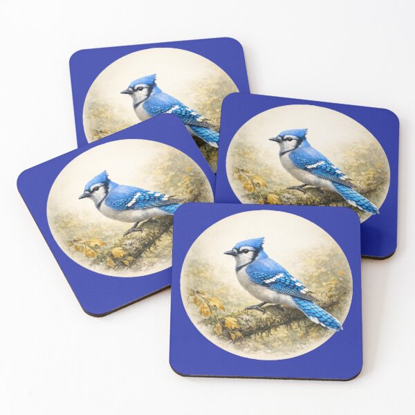 Item preview, Blue Jay – Brilliant Forest Sentinel | Woodland Animal Collection designed and sold by TheJoyfulPen.
