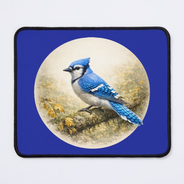 Item preview, Blue Jay – Brilliant Forest Sentinel | Woodland Animal Collection designed and sold by TheJoyfulPen.