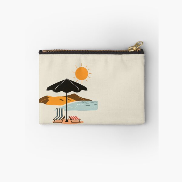 Item preview, Sunny Beach Escape – Minimal Summer Seaside Illustration designed and sold by KiraChie.