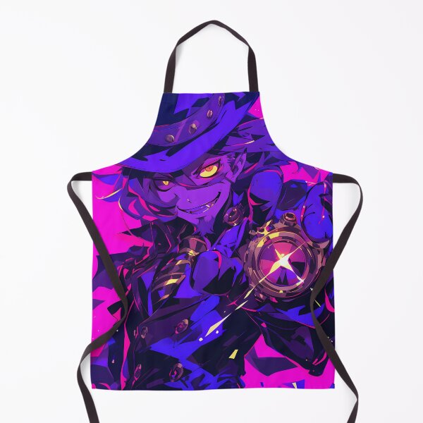 Item preview, Mephisto Pheles Blue Exorcist Purple Neon Top Hat Trickster designed and sold by bystudiolereve.