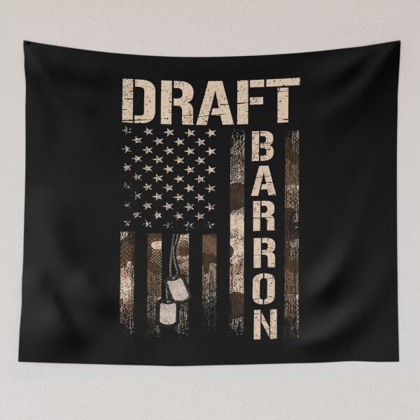 Item preview, Draft Barron Funny Military Sarcastic designed and sold by schoolofbullies.