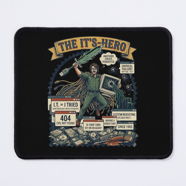 Item preview, Virus Slayer  Vintage IT Hero designed and sold by KurtByteStudio.