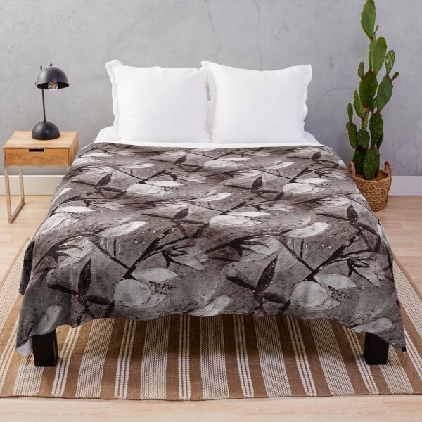 Item preview, Abstract Birds on a Branch Pattern in Brown designed and sold by Artistestella.