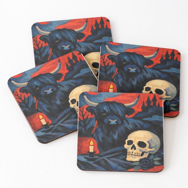 Item preview, Mooemento Mori -Naughty Coo Crew designed and sold by Yolanda Shoshana.