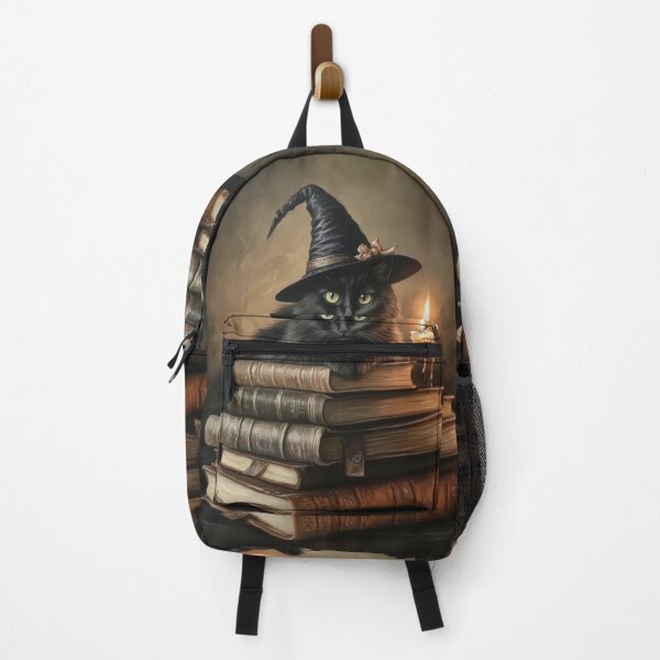 Item preview, the witcher Black Cat and Books designed and sold by ConnorGodwin.