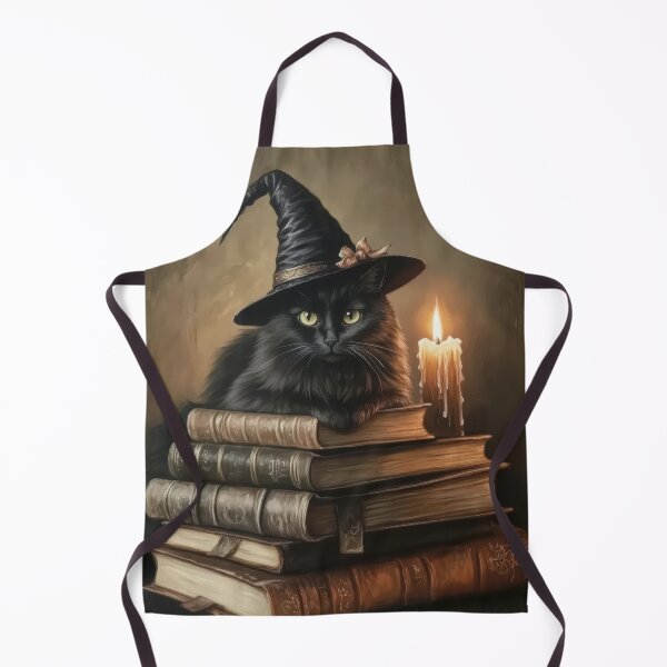 Item preview, the witcher Black Cat and Books designed and sold by ConnorGodwin.