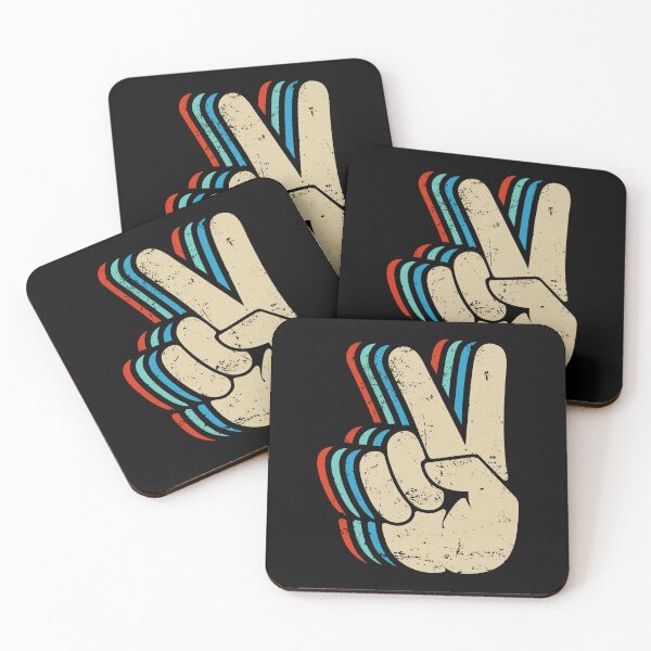 Item preview, Retro Peace Sign - V Fingers Vintage designed and sold by idalineverica.