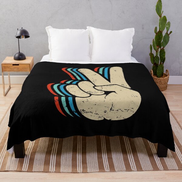 Item preview, Retro Peace Sign - V Fingers Vintage designed and sold by idalineverica.
