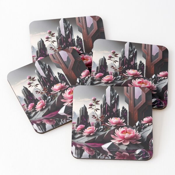 Item preview, Serathis - digital collage: 3D fractal landscape designed and sold by QiMera.
