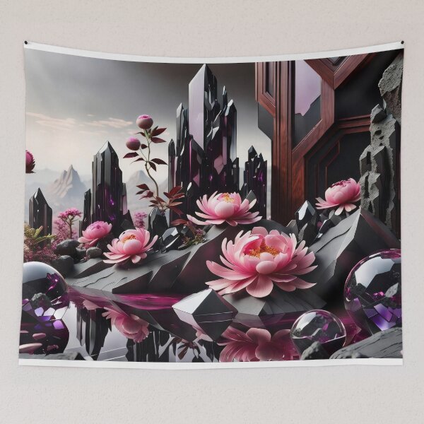 Item preview, Serathis - digital collage: 3D fractal landscape designed and sold by QiMera.