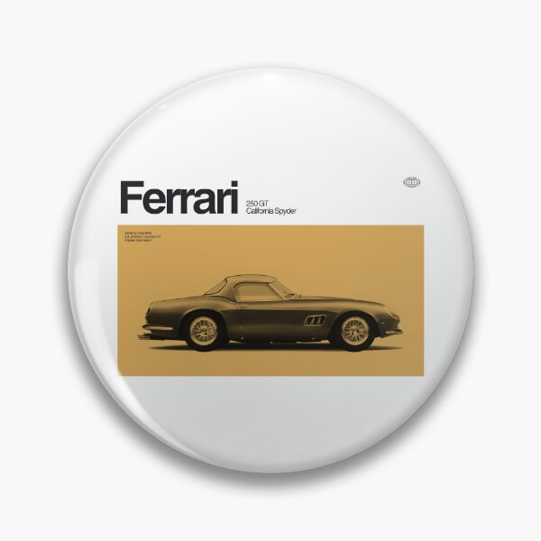 Item preview, Ferrari 250 GT California Spyder Vintage Classic Car designed and sold by moyjoystudio.