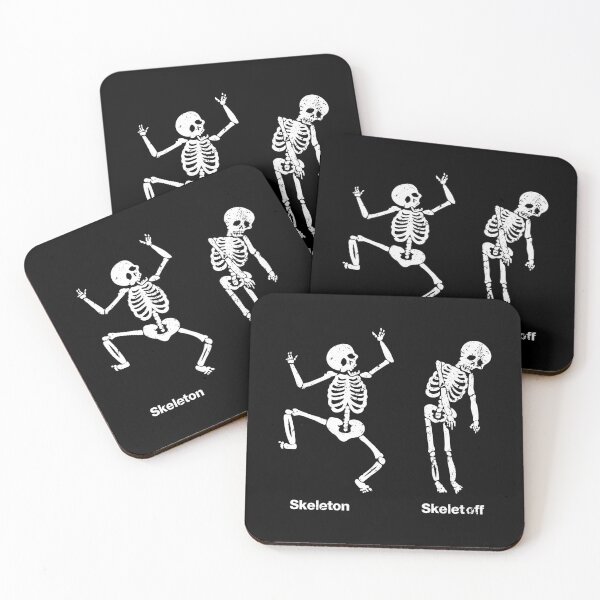 Item preview, Funny Skeleton - Skelet On Skelet Off designed and sold by idalineverica.