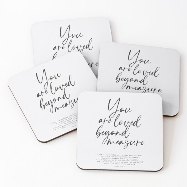Item preview, You Are Loved Beyond Measure designed and sold by QuotesnSketches.