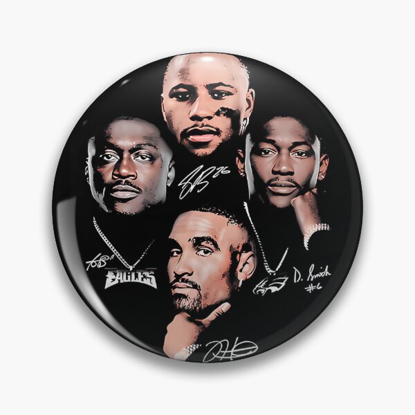 Item preview, Saquon Barkley Jalen Hurts A. J. Brown Devonta Smith Records designed and sold by C1Shop.