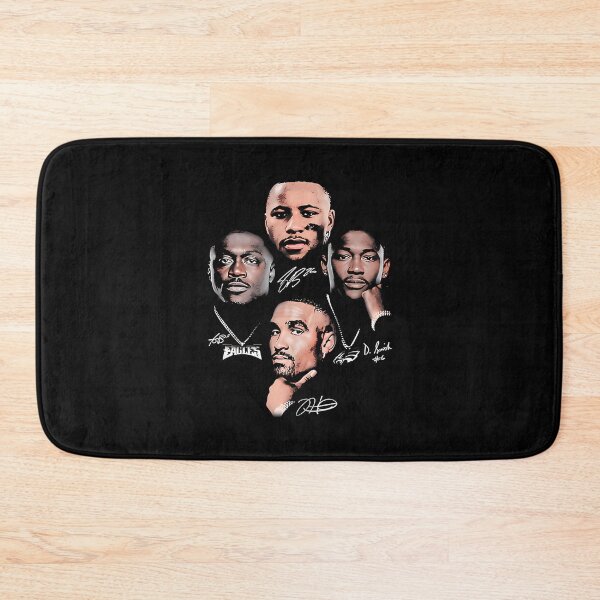 Item preview, Saquon Barkley Jalen Hurts A. J. Brown Devonta Smith Records designed and sold by C1Shop.