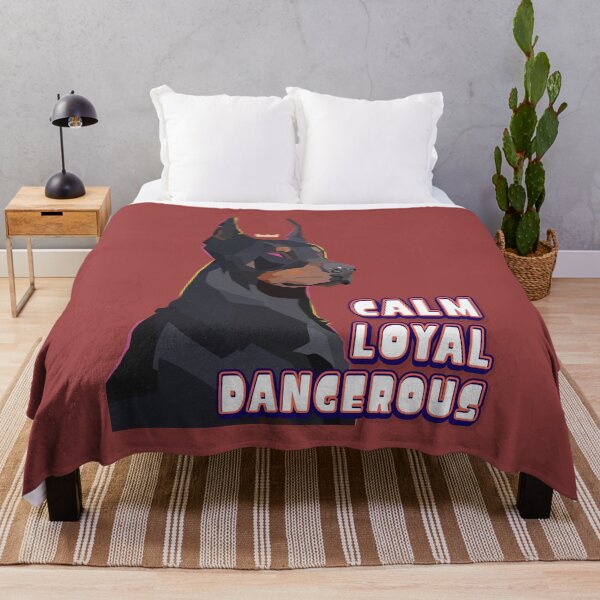 Item preview, Calm, Loyal, Dangerous. – Doberman Guard Dog Design designed and sold by UUniqueIImprint.