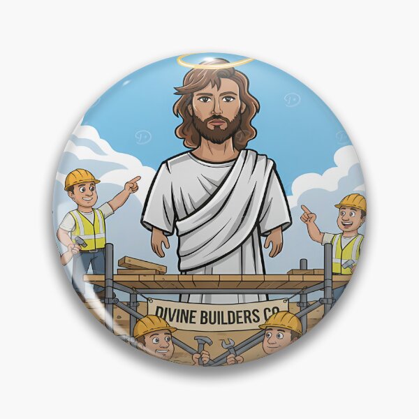 Item preview, Ah, Men! Divine Builders Cartoon designed and sold by Bappy888.