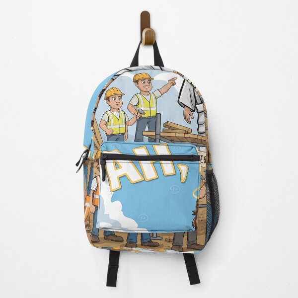 Item preview, Ah, Men! Divine Builders Cartoon designed and sold by Bappy888.