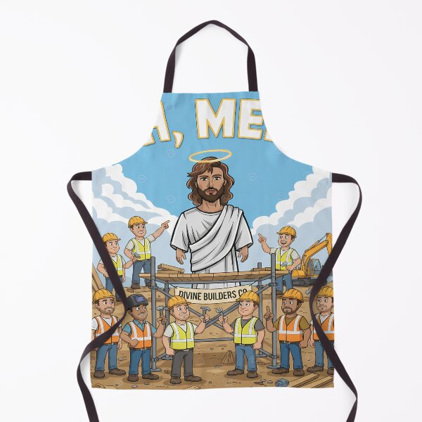 Item preview, Ah, Men! Divine Builders Cartoon designed and sold by Bappy888.