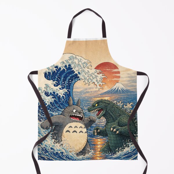 Item preview, Totoro Vs Godzilla designed and sold by MediocreTee's.