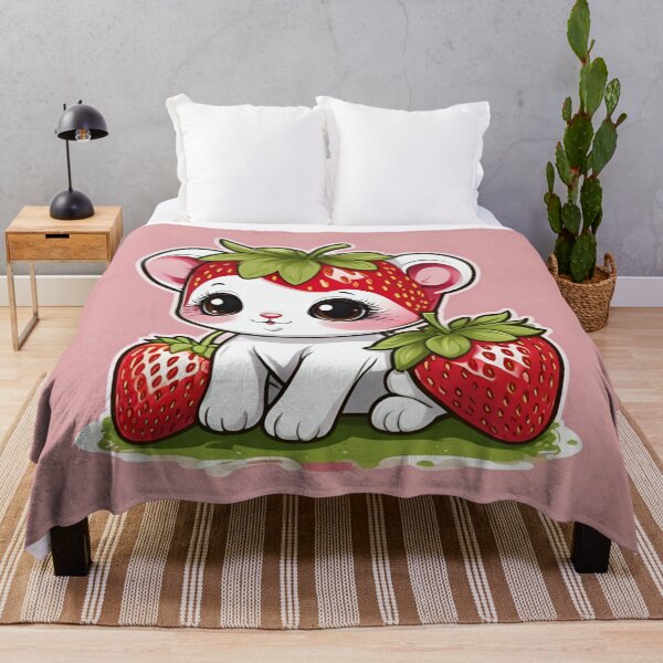 Item preview, Sweet Strawberry Mouse Garden Friend designed and sold by CASASIS_MERCH.
