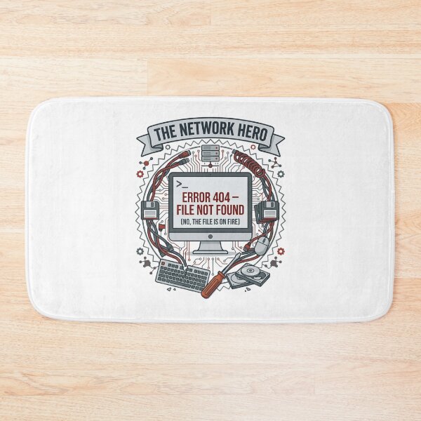 Item preview, Error 404  File Not Found (Premium IT Design) designed and sold by KurtByteStudio.