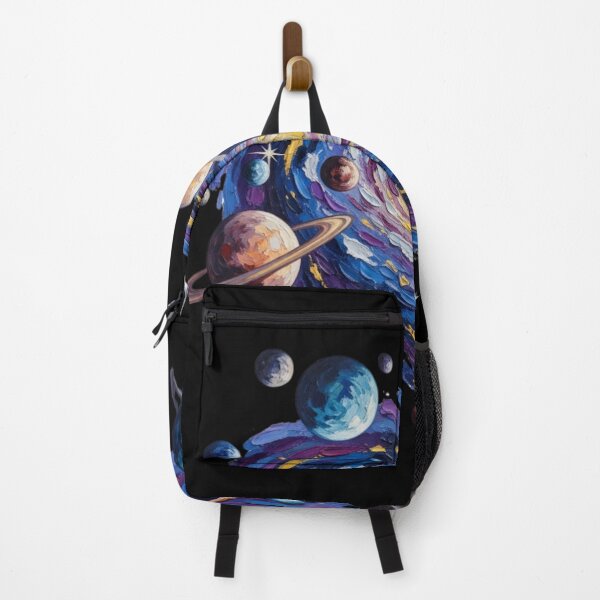Item preview, "Spiral Galaxy Oil Painting - Cosmic Masterpiece designed and sold by Dzblack.