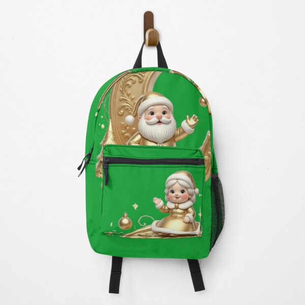 Item preview, Luxury Gold Christmas Letter C – Santa & Mrs. Claus Monogram designed and sold by ChaosModeArt.