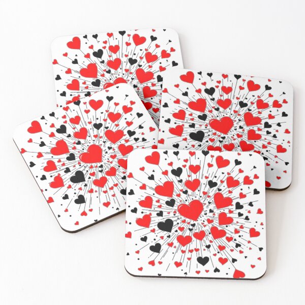 Item preview, Exploding Hearts - Love Burst Design  designed and sold by Perfect Imperfections .