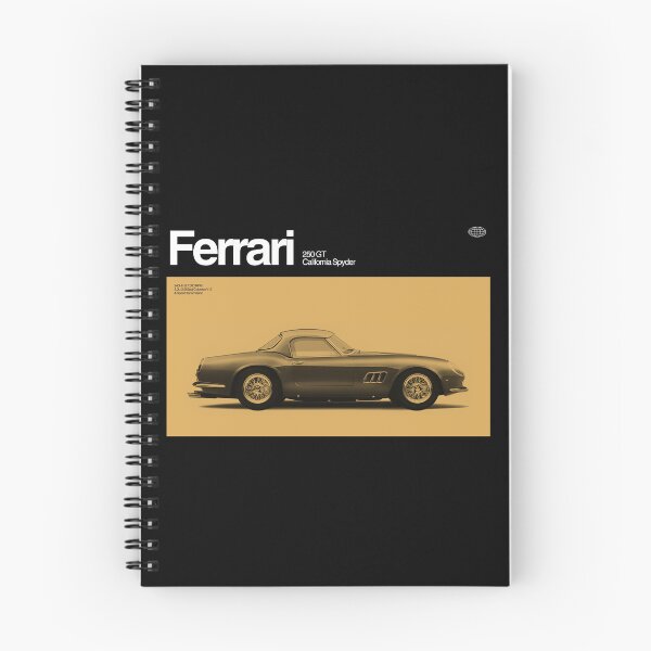 Item preview, Ferrari 250 GT California Spyder Vintage Classic Car Black designed and sold by moyjoystudio.