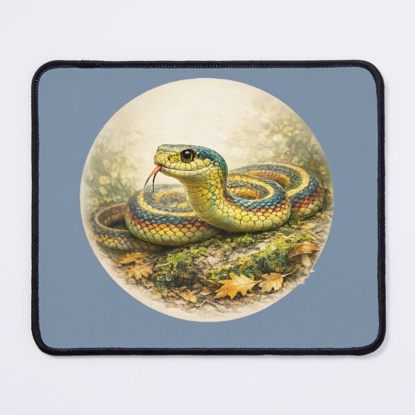 Item preview, Woodland Snake – Silent Forest Guardian | Woodland Animal Collection designed and sold by TheJoyfulPen.