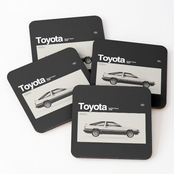 Item preview, Toyota Sprinter Trueno AE86 Vintage JDM Classic Car designed and sold by moyjoystudio.