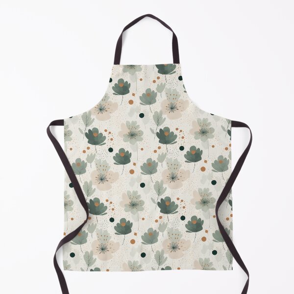 Item preview, Moody Gold Boho Floral Pattern designed and sold by PetalandPixal.