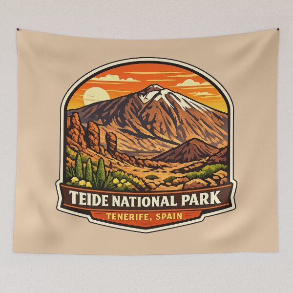 Item preview, Teide National Park, Tenerife, Spain designed and sold by Myra365Art.