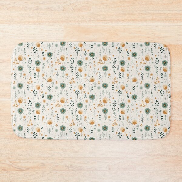 Item preview, Modern Gold Green Boho Floral designed and sold by PetalandPixal.