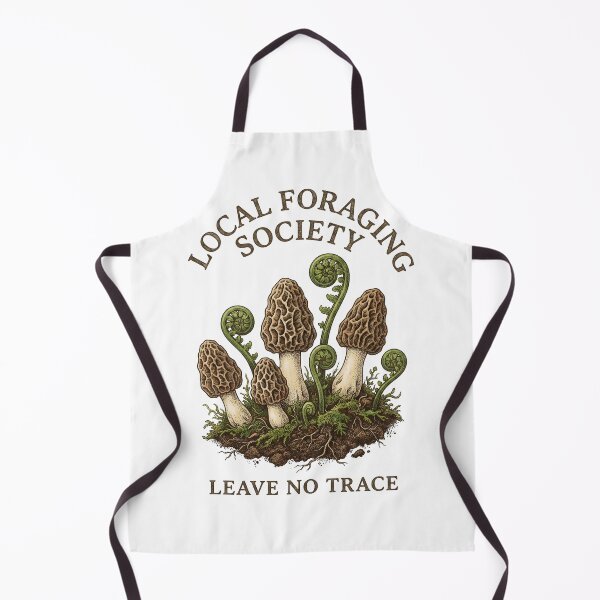 Item preview, Local Foraging Society T-Shirt — Mushroom Forager Gift, Morel Mushroom Lover, Cottagecore Nature Tee designed and sold by Luminari Creations.