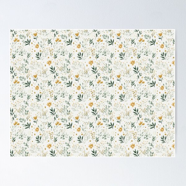 Item preview, Elegant Gold Botanical Boho Design designed and sold by PetalandPixal.