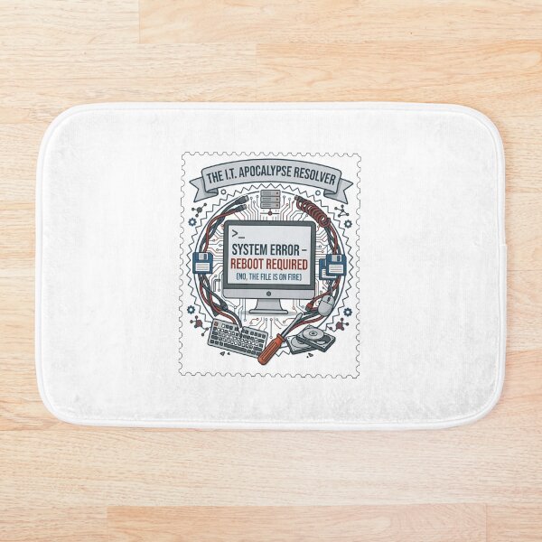 Item preview, Error del sistema: se requiere reiniciar (diseño premium) designed and sold by KurtByteStudio.